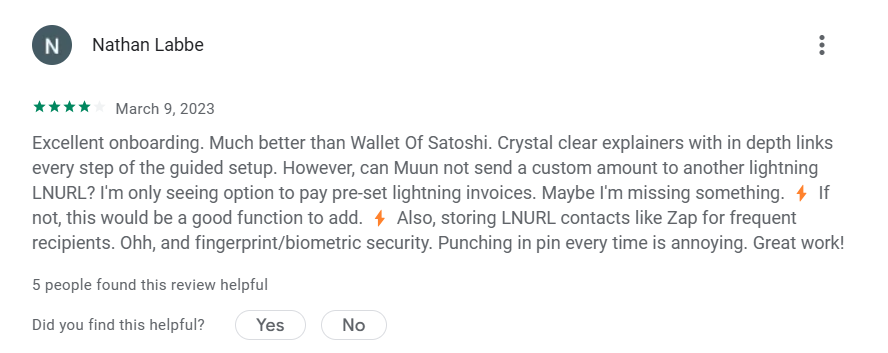 Muun Wallet Review